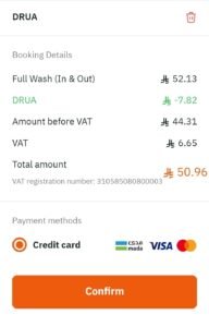 أرخص تطبيق غسيل سيارات في السعودية