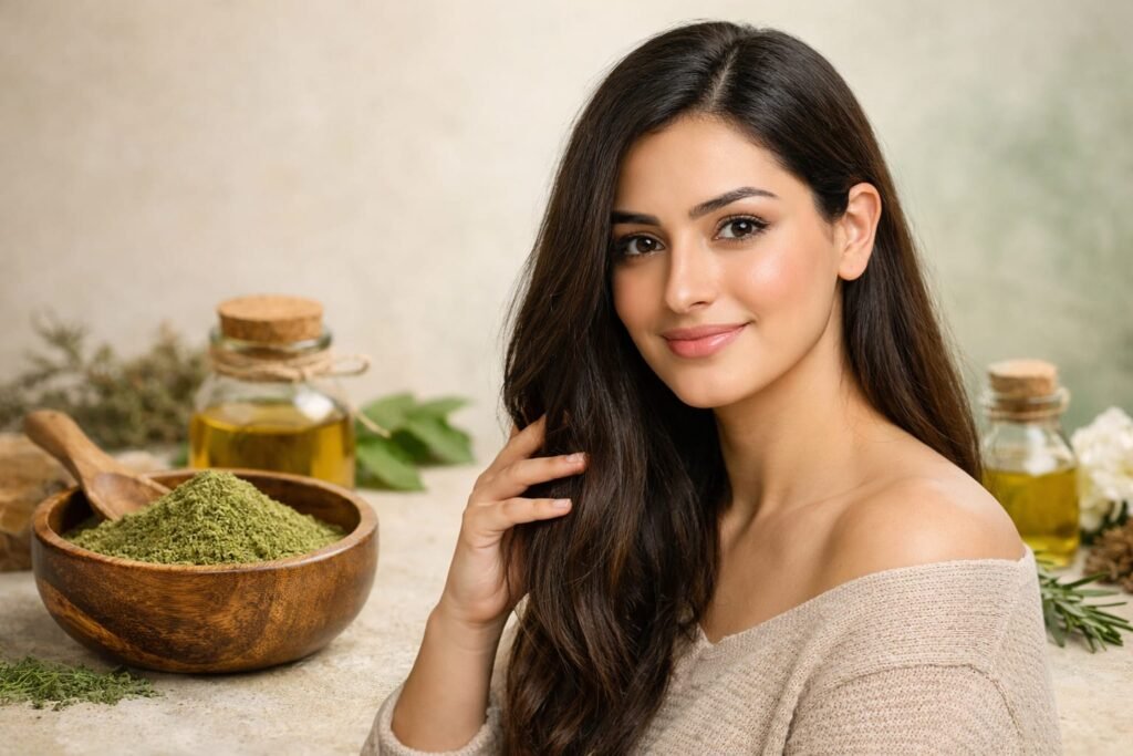 المشاط للشعر وفوائده لتقوية وتكثيف الشعر